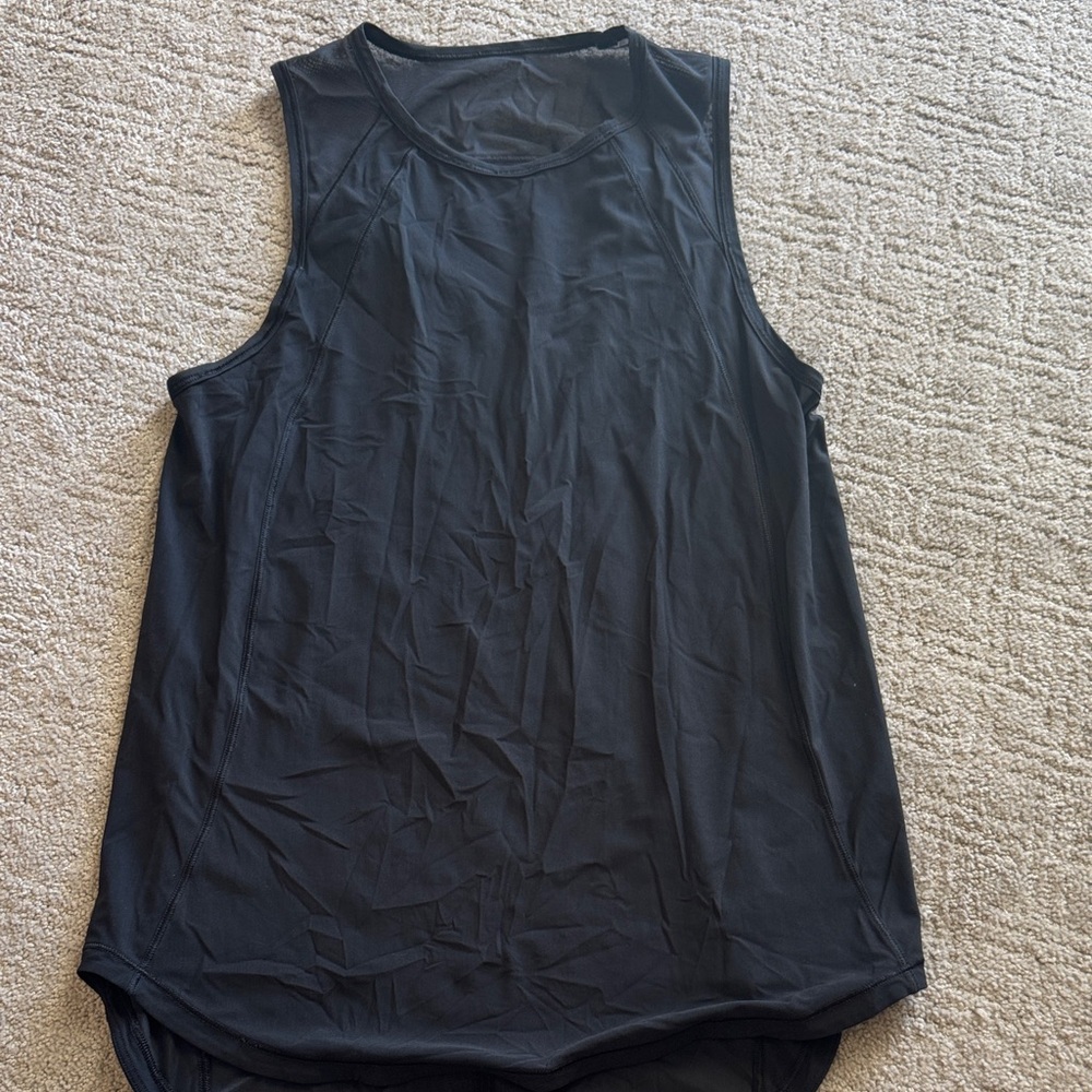 Lululemon sculpt tank with mesh